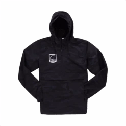 Black Camo Anorak Jacket -Bear Archery bear archery black camo anorak jacket archeryaccessories ba21s j245 m 1