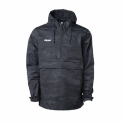 Black Camo Horizontal Logo Anorak Jacket -Bear Archery bear archery horizontal logo black camo anorak jacket archeryaccessories ba21s j246 s 1