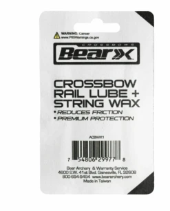 Rail Lube / String Wax 10 Rail Lube / String Wax -Bear Archery bear x crossbow rail lube and string wax crossbowaccessories acbwx1 4