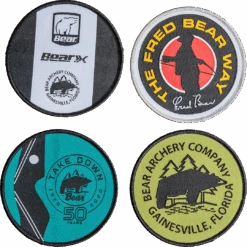 Bear Archery Set Of Four Patches