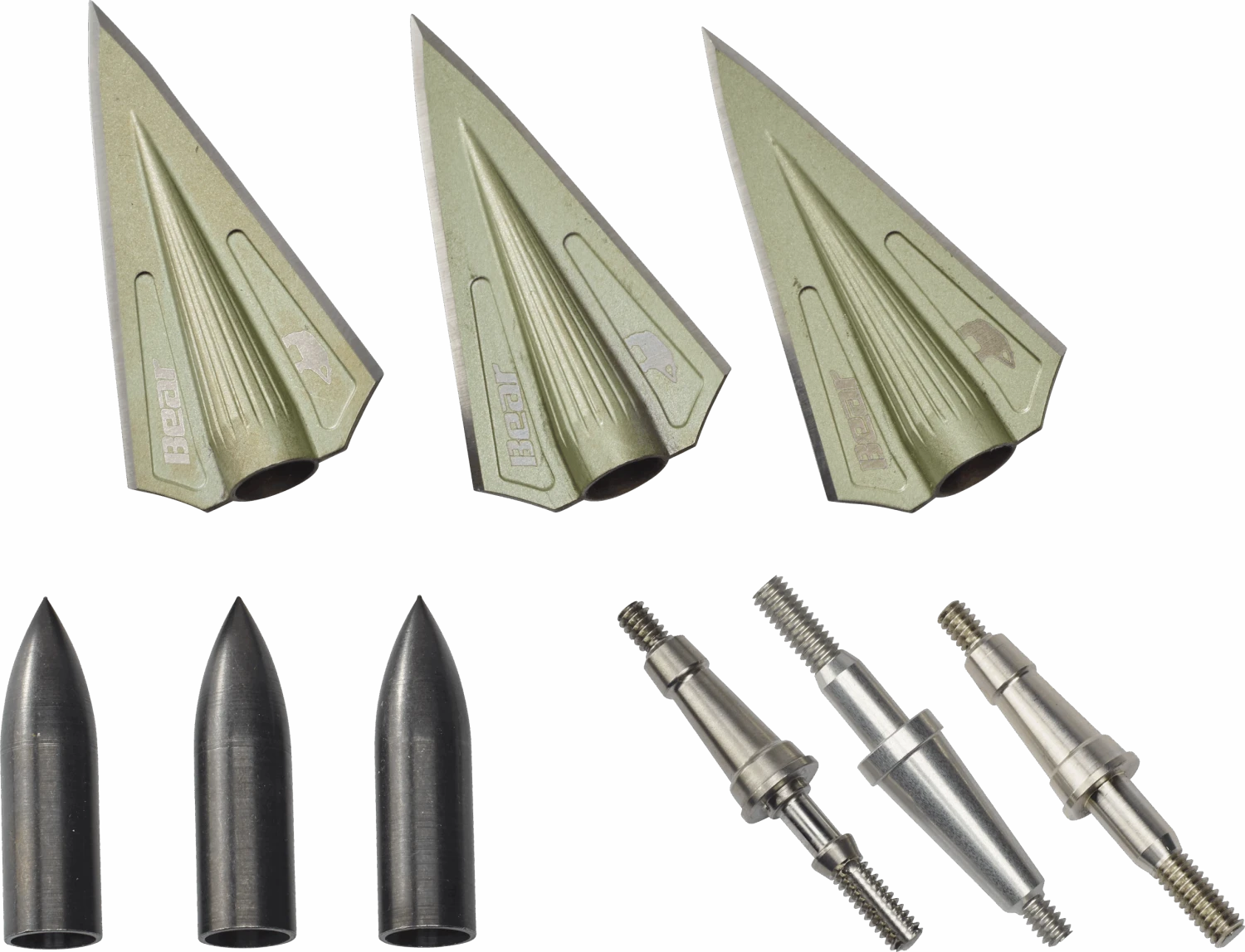 Razorhead Double Bevel Broadheads 3 Razorhead Double Bevel Broadheads