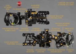 React® Alpha Bow Sight 21 React® Alpha Bow Sight -Bear Archery trophy ridge alpha react bow sight sight react aats2011r19 10