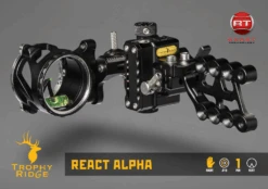 React® Alpha Bow Sight 17 React® Alpha Bow Sight -Bear Archery trophy ridge alpha react bow sight sight react aats2011r19 6
