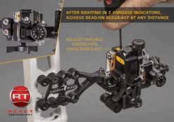 React® One Pro Bow Sight -Bear Archery trophy ridge react one pro bow sight sight react as701r10 4