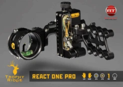 React® One Pro Bow Sight -Bear Archery trophy ridge react one pro bow sight sight react as701r19 3