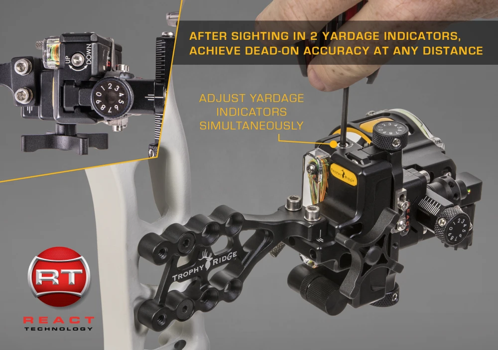 React® Trio Pro Bow Sight 7 React® Trio Pro Bow Sight - Image 5